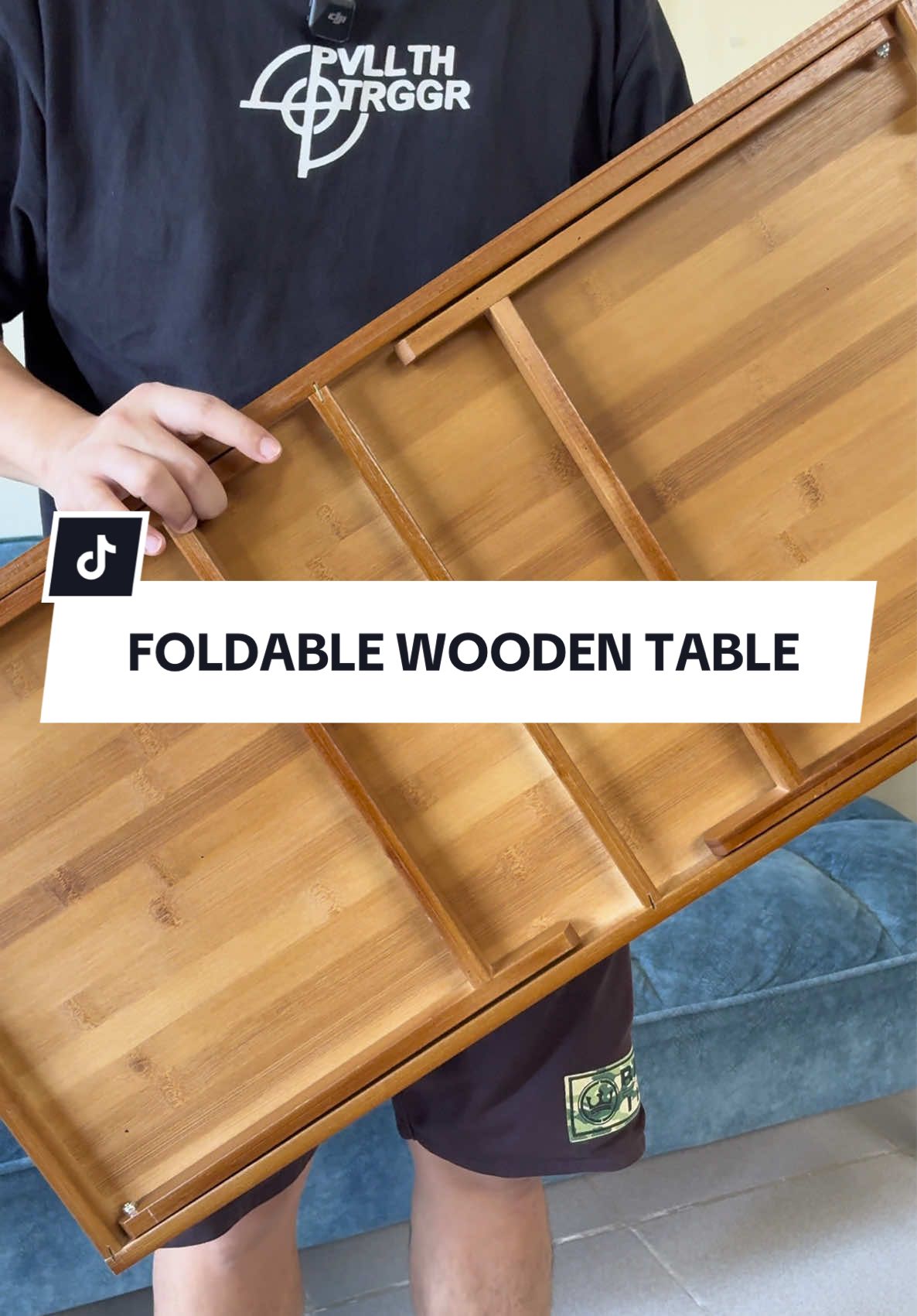 FOLDABLE WOODEN TABLE #table #desk #affordable #trending #fyp 