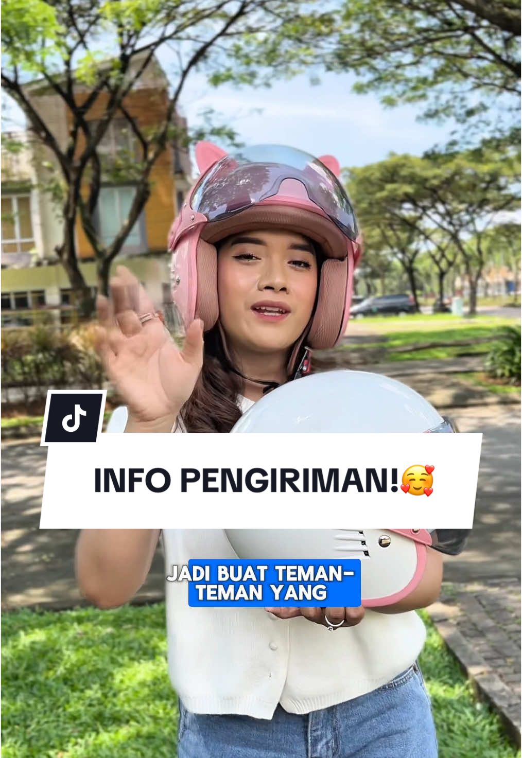 Pengiriman udah kembali normal, buruan checkout helmnya karena masih banyak promo bigsale4.4🥳🥳🥳 #helmetloverindonesia #bipplast #helmbogo #helmretro #fantasy #helmcewe #hijabfriendly 