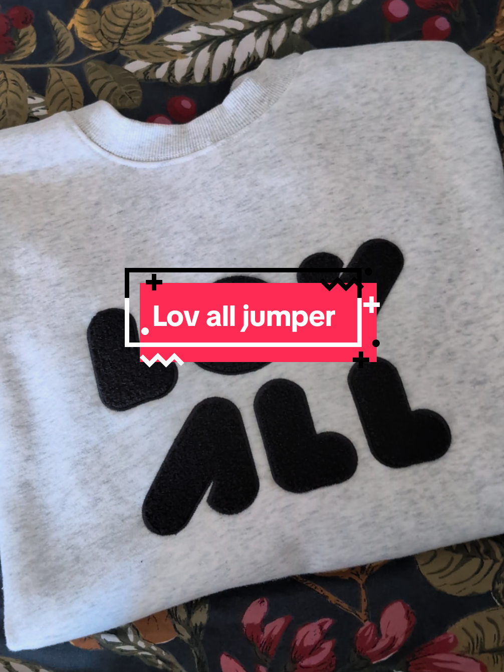 Super soft organic jumper from lov all. obsessed 🔥🥰 #jumper #fashion #oversizedjumper #spring #tiktokmademebuyit #sweater 