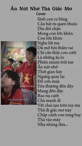 Sinh con ra bằng câu hát ru quen thuộc... #tamtrang #lyrics #music #nhaccoloi #cover #coversong #nhactamtrang #nhacchill #nhachaymoingay #zmattroinho #viral #xh #fypシ 