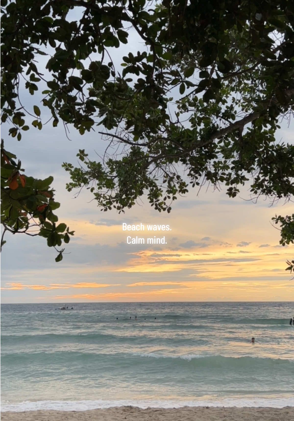 Beach waves and good music 🌊☀️🐚🏝️#fyp #foryourepage #multo #cupofjoe #beach #waves #sunset #therapy #dagat 