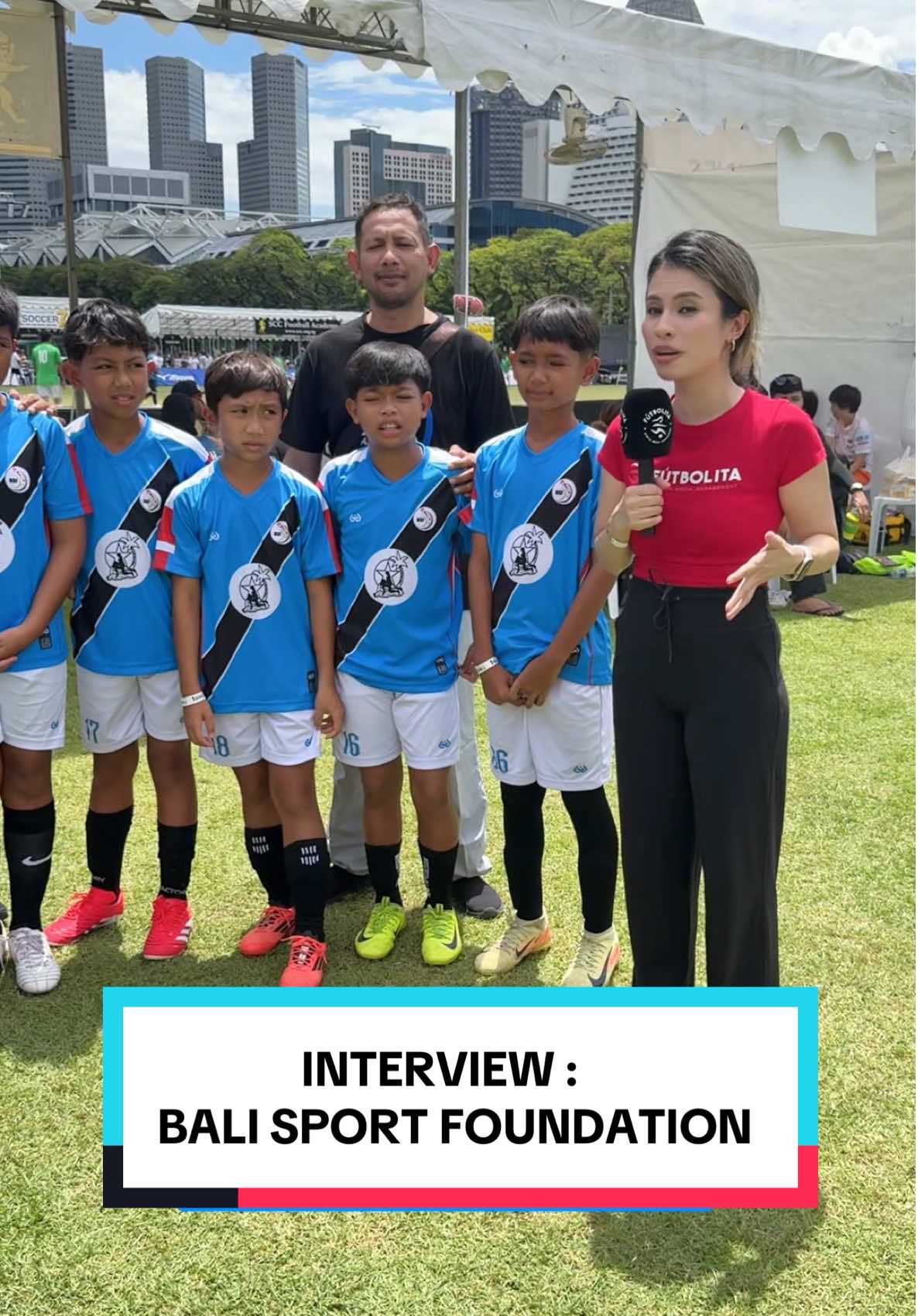 Interview with Bali Sport Foundation 🇮🇩⚽️ #sgsports #timnas #bali #football #indonesia 
