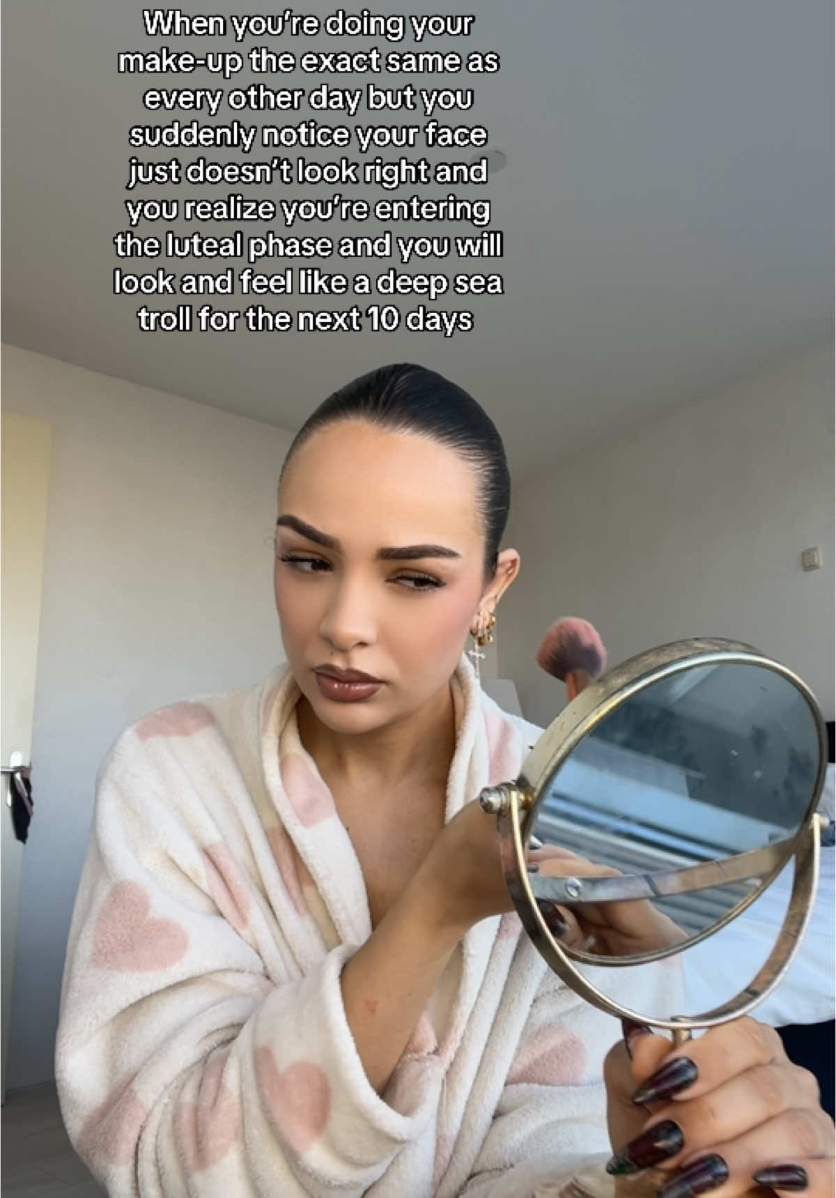 I stg life as a woman, THERE IS ALWAYS SOMETHINGGGGG 🧌#lutealphase #pcos #justgirlythings  #hormones 