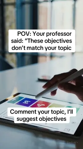 Drop your topic, I’ll suggest objectives ? #phdstudent #literaturereview 