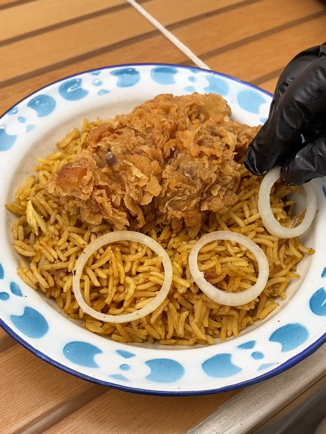 Replying to @nekfatih5830 nasinya panjang soalnya berasnya beda ka namanya  #basmatirice #resepsimple #foryou #kabsah #nasikabsah #masakdirumah #wibgajian 