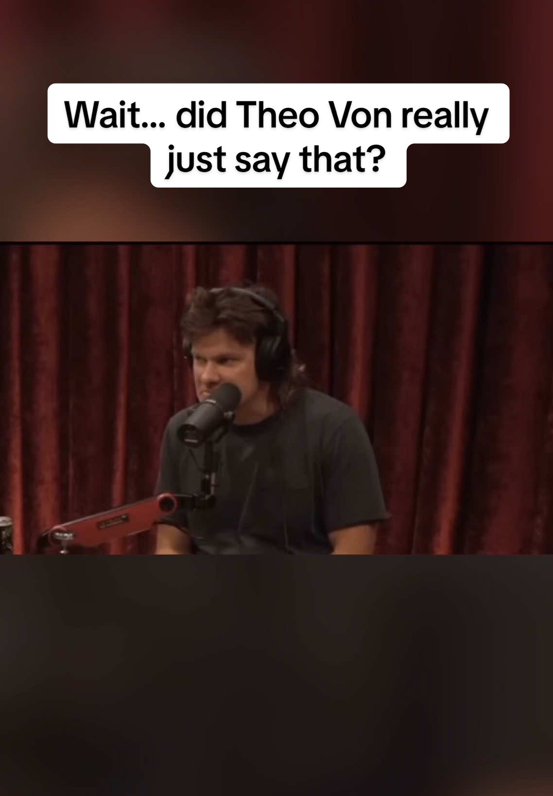 Can’t believe Theo Von said this… #funny #comedian #joerogan #theovon #podcast 