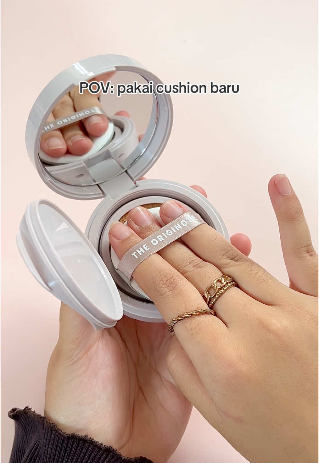 gak ikhlas rasanya kalau puffnya masih mulus tapi harus makeup-an 😭💔 #TheOriginote #Cushion #Refill #DontDoThat #New 