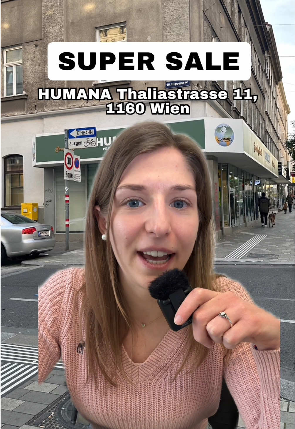 HEUTE geht’s los ❤️‍🔥 Get your thrifted spring pieces at the HUMANA SUPER SALE 🌷☀️💞 Alle Details:  🗓️ Mo, 07.04. - Sa, 12.04. ➝ -25% auf ALLES 🗓️ Mo, 14.04.. - Sa, 19.04. ➝ -50% auf ALLES 🗓️ Mo, 21.04. - Sa, 26.04. ➝ 6-2€ auf ausgewählte Stücke P.S. Nicht vergessen, dass der 21.04. der Ostermontag ist. Unsere Shops haben hier geschlossen :)  Nur in der 📍Thaliastraße 11, 1160 Wien ❤️ Am Besten zu erreichen mit der U6 (Station Thaliastraße) oder mit der 46er Bim (Station Thaliastraße/Brunnengasse) ✨ #secondhand #thrifting #vintagefashion #sale #humana #sustainablefashion #vienna 