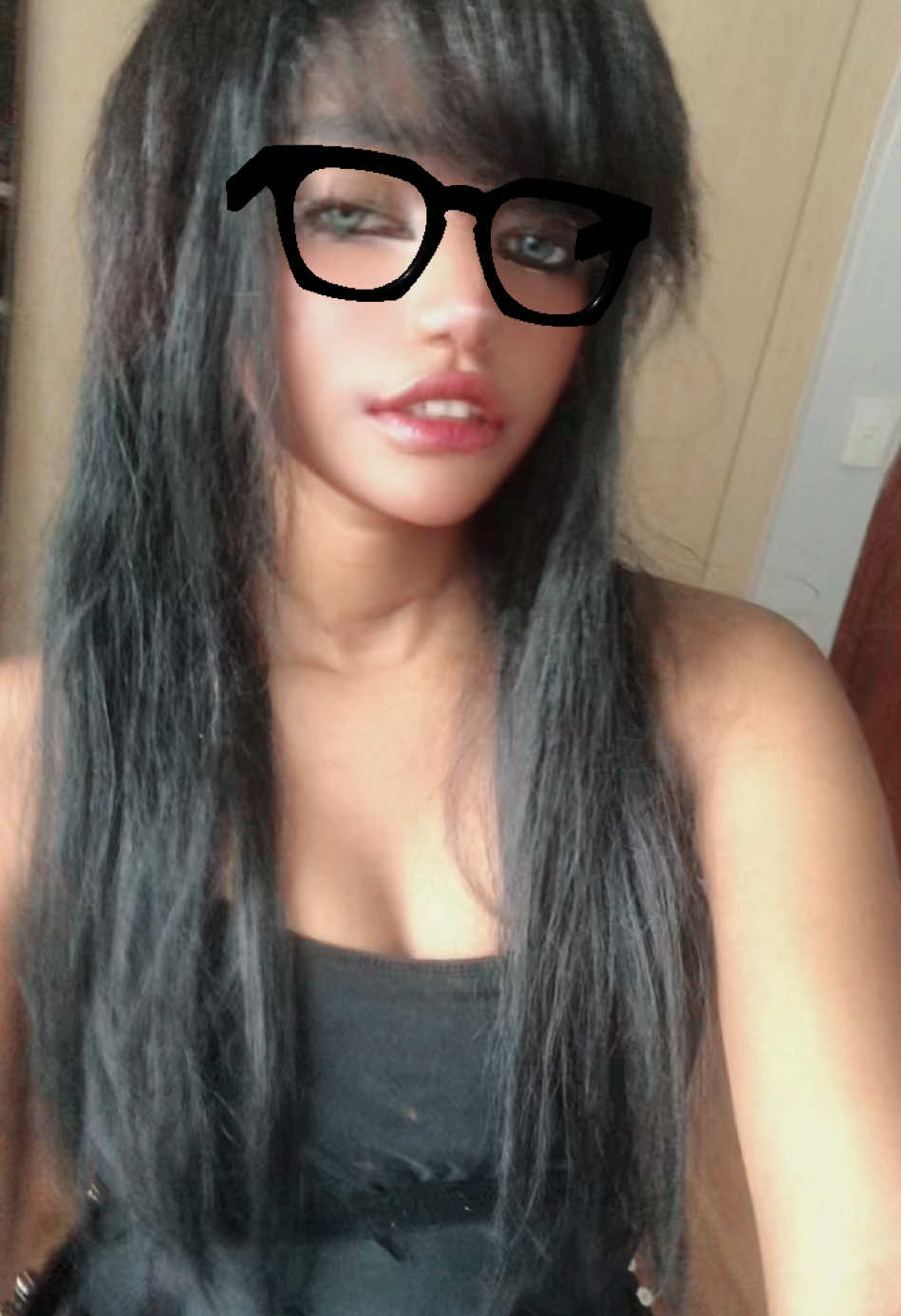 If only my real glasses looked like this also if I were to be an animal id probably be a rat or a spider does this make sense I look like both of those animals combined #wlw 