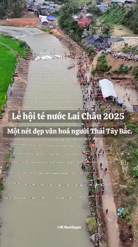 Khoảnh khắc tưng bừng, rộn ràng trong lễ hội Then Kin Pang 2025 tại Phong Thổ – Lai Châu.   Té nước là nghi lễ truyền thống mang lại may mắn, gắn kết cộng đồng. #LaiChau #ThenKinPang #VanHoaTayBac #DuLichLaiChau #NetDepTruyenThong