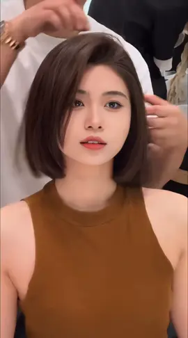 Mặt tròn nhưng không thích tóc dài thì sao ạ #susihairsalon #LearnOnTikTok #topthinhhanh #maunhuomdep #topthinhhanh #duoitunhien #tocngan 