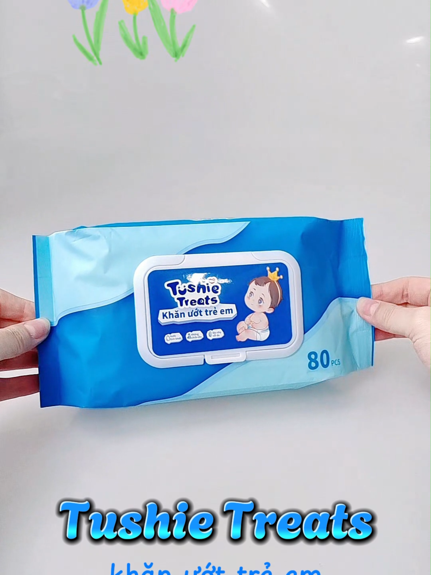 khăn ướt tushietreat thành phần an toàn cho bé #khanuot #tushietreats #conyeuoi
