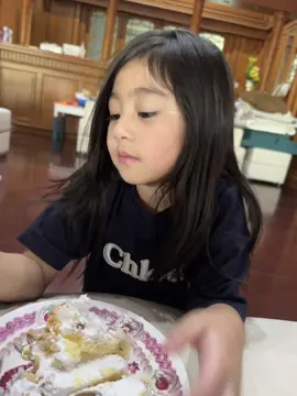 กินเค้กยังไงให้ไปถึงเปลือกตา.. #ลูกสาวมี้ชา