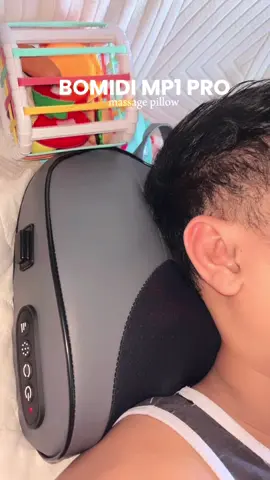 sarap gamitin nito tas ganto sounds mo kakarelax 🧘✨ #fyp #bomidi #mp1pro #bomidim1pro #massager #massagerpillow #giftidea #bomidiphilippines #goodthing #musthaves #relax #refresh 