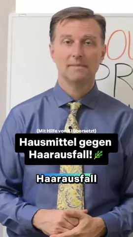 Das hilft wirklich bei Haarausfall❗️😳 #ernährung #gesundheit #fyp #haarausfall 
