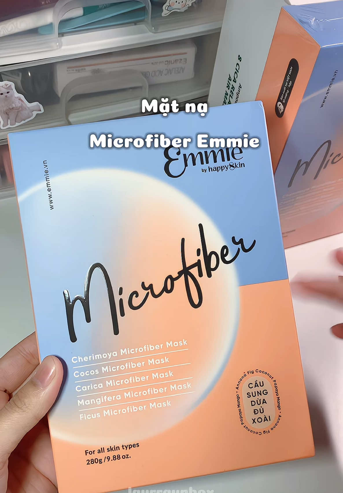 Mask Emmie #laurraunbox #unboxing #skincare #mask #matna #emmie 