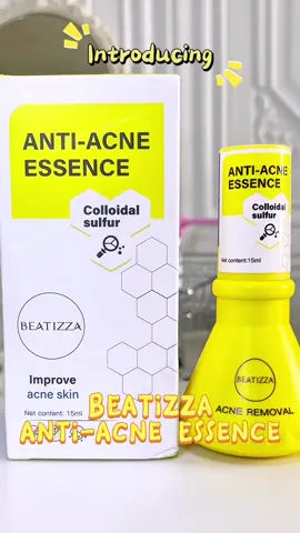 Clear skin starts with the right products. Check out this acne-fighting essence by Beatizza 😍 #beatizza #antiacne #antiacneessence #acnelotion 
