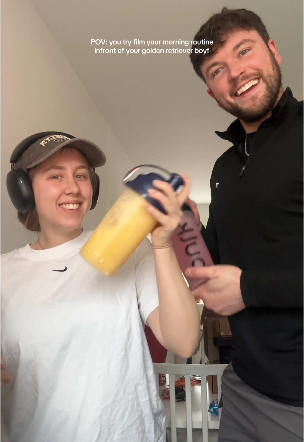 He just wants to be involved🐶💓 #healthylifestyle #morningroutine 