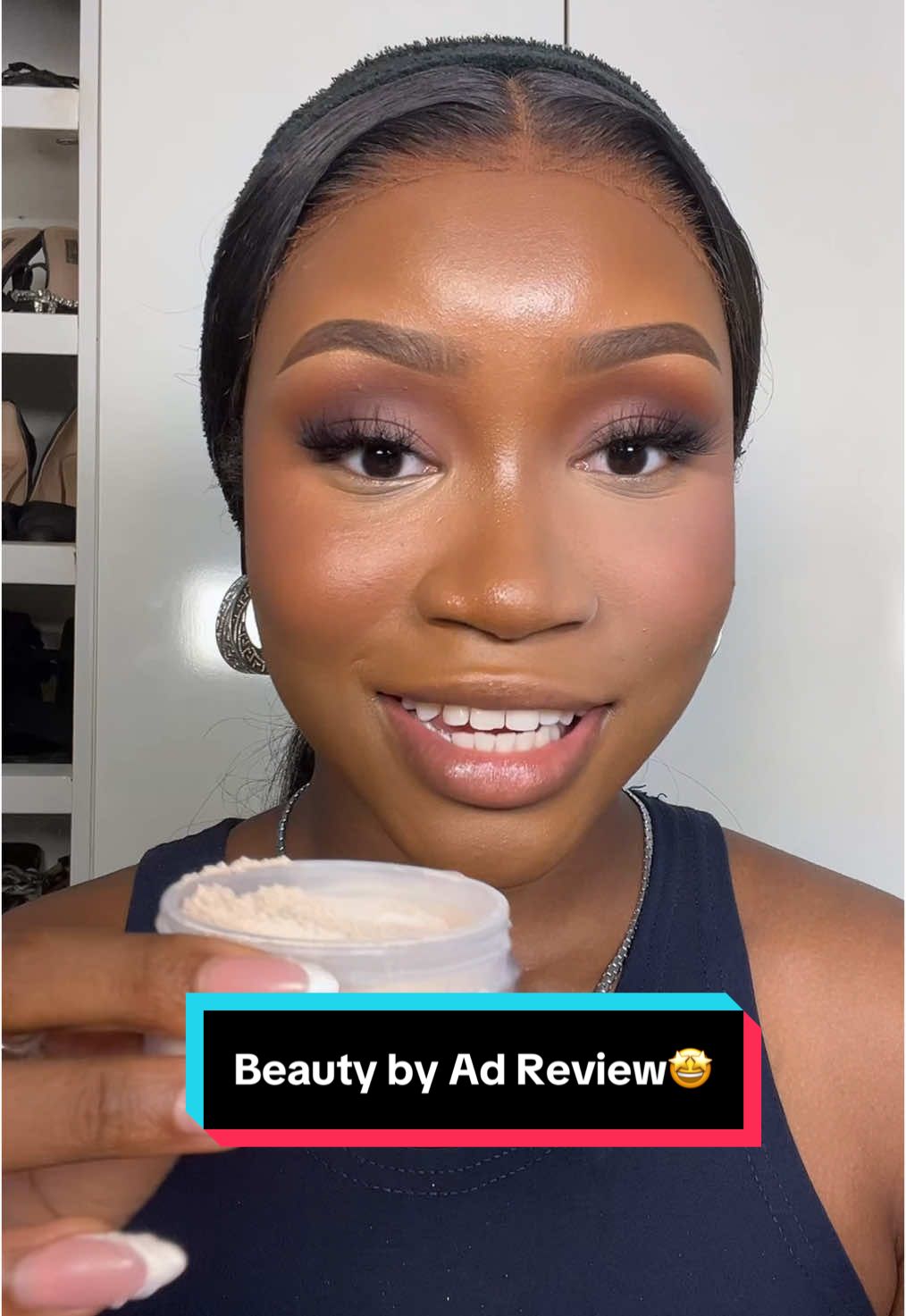 What do we think?😍 This video is a few months old and since then, I’ve absolutely fallen in love with the @Beauty By ADEOLA DIIADEM Setting powder🥰.  . If you’ve been hearing about Beauty by Ad recently😌, let me be the first to welcome you and put you on to some of the best makeup products, starting with these powders😍 . #makeupreview #settingpowder #beautybyad #beautybyadreview #MakeupRoutine #makeuphacks #longlastingmakeup #nigerianmakeupbrand #nigerianmakeup #ithamarb 