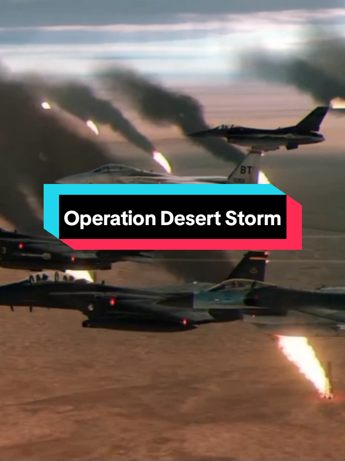 Perang Teluk Persia atau Gulf War dengan kode nama Operasi Badai Gurun atau Operation Desert Storm disebabkan atas Invasi Irak atas Kuwait 2 Agustus 1990 dengan strategi gerak cepat yang langsung menguasai Kuwait. Emir Kuwait Syeikh Jaber Al Ahmed Al Sabah segera meninggalkan negaranya dan Kuwait dijadikan provinsi ke-19 Irak dengan nama Saddamiyat Al-Mitla` pada tanggal 28 Agustus 1990, sekalipun Kuwait membalasnya dengan serangan udara kecil terhadap posisi posisi Irak pada tanggal 3 Agustus 1991 dari pangkalan yang dirahasiakan (kemungkinan berada di Saudi Arabia). 8 pesawat ditangkap (Mirage F1) 17 kapal tenggelam, 6 ditangkap [ 16 ] Jumlah: 175.000–300.000+ Irak: 20.000–50.000 tewas [ 17 ] [ 18 ] 75.000+ terluka [ 5 ] 80.000–175.000 ditangkap [ 17 ] [ 19 ] [ 20 ] 3.300 tank hancur [ 17 ] 2.100 APC hancur [ 17 ] 2.200 artileri hancur [ 17 ] 110 pesawat hancur [ kutipan diperlukan ] 137 pesawat diterbangkan ke Iran untuk menghindari kehancuran [ 21 ] [ 22 ] 19 kapal tenggelam, 6 rusak [ kutipan diperlukan ] Kerugian warga sipil Kuwait: Lebih dari 1.000 orang tewas [ 23 ] 600 orang hilang [ 24 ] Kerugian warga sipil Irak: 3.664 tewas secara langsung [ 25 ] Total kerugian Irak (termasuk pemberontakan Irak 1991 ): 142.500–206.000 tewas (Menurut Medact ) [ a ] ​​[ 26 ] Kerugian warga sipil lainnya: 75 tewas di Israel dan Arab Saudi, 309 terluka Pada tanggal 2 Agustus 1990, Irak, yang diperintah oleh Saddam Hussein , menginvasi negara tetangga Kuwait dan menduduki negara itu sepenuhnya dalam waktu dua hari. Invasi itu terutama karena perselisihan mengenai dugaan pengeboran miring Kuwait di ladang minyak Rumaila milik Irak , serta untuk membatalkan utang besar Irak kepada Kuwait dari Perang Iran-Irak yang baru saja berakhir . Setelah Irak menduduki Kuwait sebentar di bawah pemerintahan boneka yang dikenal sebagai Republik Kuwait , Irak membagi wilayah kedaulatan Kuwait menjadi Distrik Saddamiyat al-Mitla' di utara, yang diserap ke dalam Kegubernuran Basra yang ada di Irak , dan Kegubernuran Kuwait di selatan, yang menjadi kegubernuran ke-19 Irak. Invasi Kuwait disambut dengan kecaman internasional langsung, termasuk pengadopsian Resolusi Dewan Keamanan PBB 660 , yang menuntut penarikan segera Irak dari Kuwait, dan penerapan sanksi internasional yang komprehensif terhadap Irak dengan pengadopsian Resolusi Dewan Keamanan PBB 661. Perdana Menteri Inggris Margaret Thatcher dan Presiden AS George HW Bush mengerahkan pasukan dan peralatan ke Arab Saudi dan mendesak negara-negara lain untuk mengirim pasukan mereka sendiri. Banyak negara bergabung dengan koalisi yang dipimpin Amerika yang membentuk aliansi militer terbesar sejak Perang Dunia II . Sebagian besar kekuatan militer koalisi berasal dari Amerika Serikat , dengan Arab Saudi , Inggris Raya , dan Mesir sebagai kontributor awal terbesar, dalam urutan tersebut. Resolusi Dewan Keamanan Perserikatan Bangsa-Bangsa 678 , diadopsi pada 29 November 1990, memberi Irak ultimatum, berakhir pada 15 Januari 1991, untuk melaksanakan Resolusi 660 dan menarik diri dari Kuwait, dengan negara-negara anggota diberdayakan untuk menggunakan 