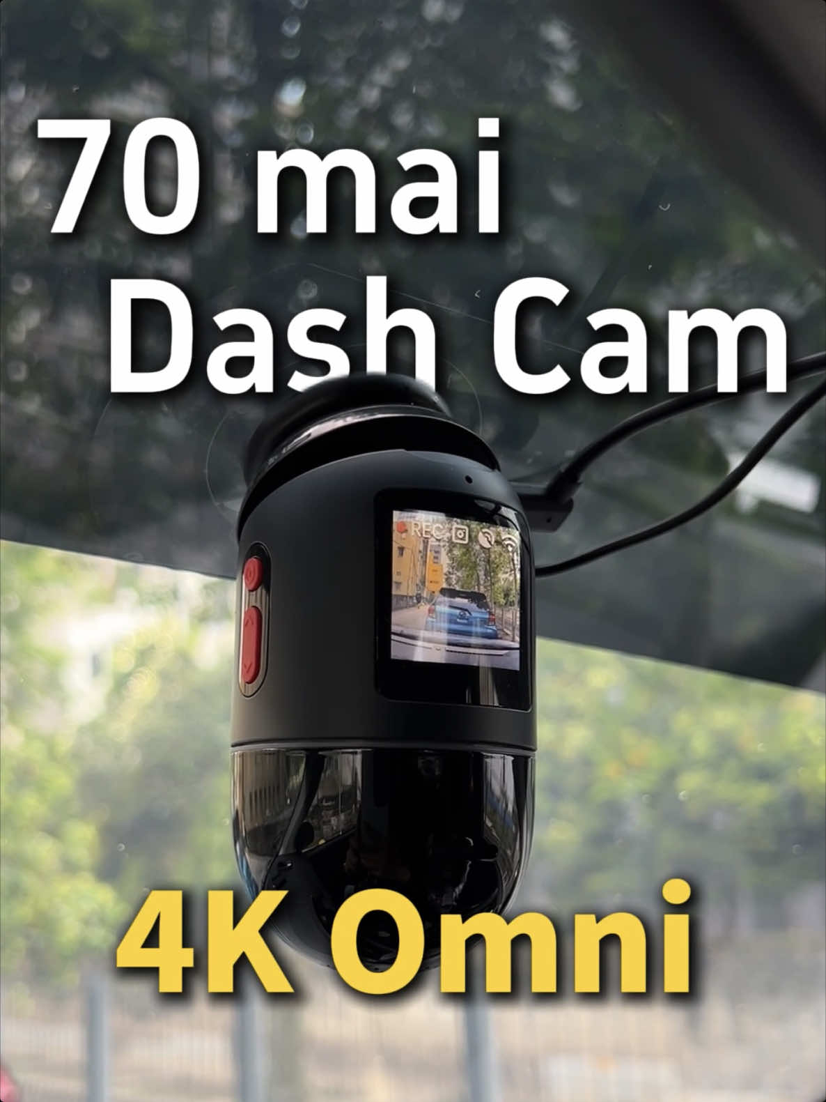 新一代70mai Dash Cam 4K Omni 行车记录仪！！可以360度旋转+前后录制！！ #70mai #70mai4KOmni #70maidashcam #drivewith70mai @70mai Malaysia Store @DASHER 