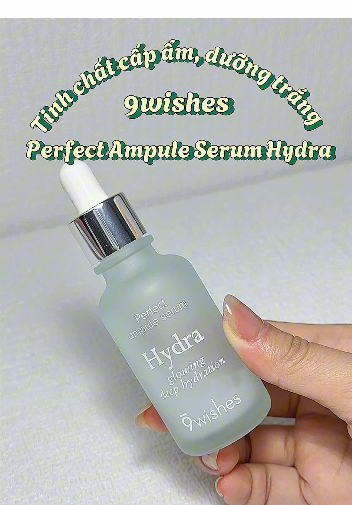 Serum bình dân cực đỉnh cho làn da khô, da hỗ hợp, da dầu, thiếu sức sống, đánh banh nỗi lo mốc nền nha các nàng #lamdep #serum #9wishes #fyp #xuhuong #CapCut 
