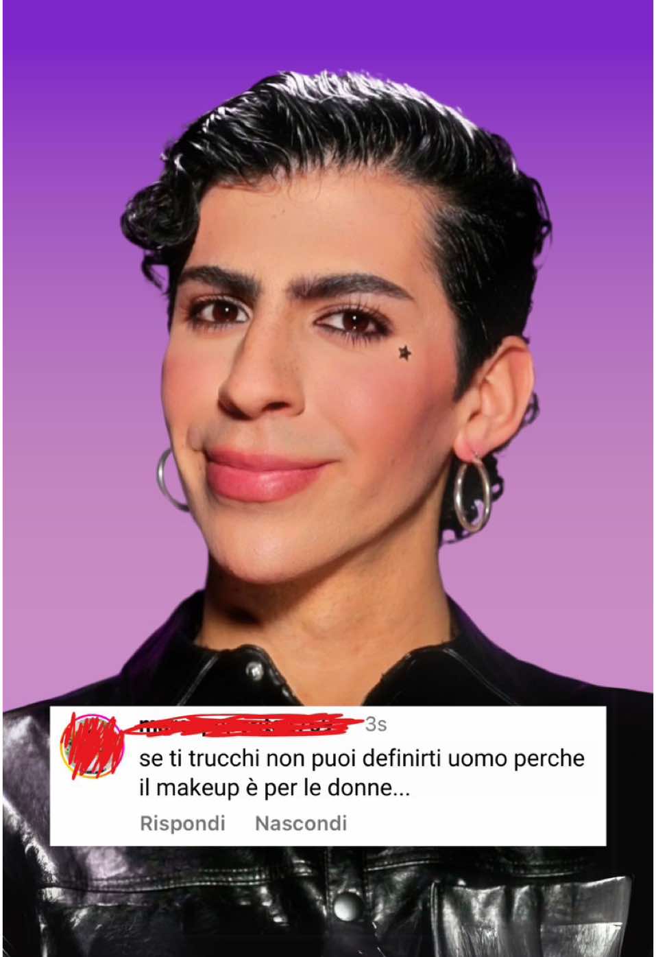 Conoscevate la storia del make-up maschile? ❤️ #makeup #beauty #History #makeuphistory #malemakeup #makeupformen 