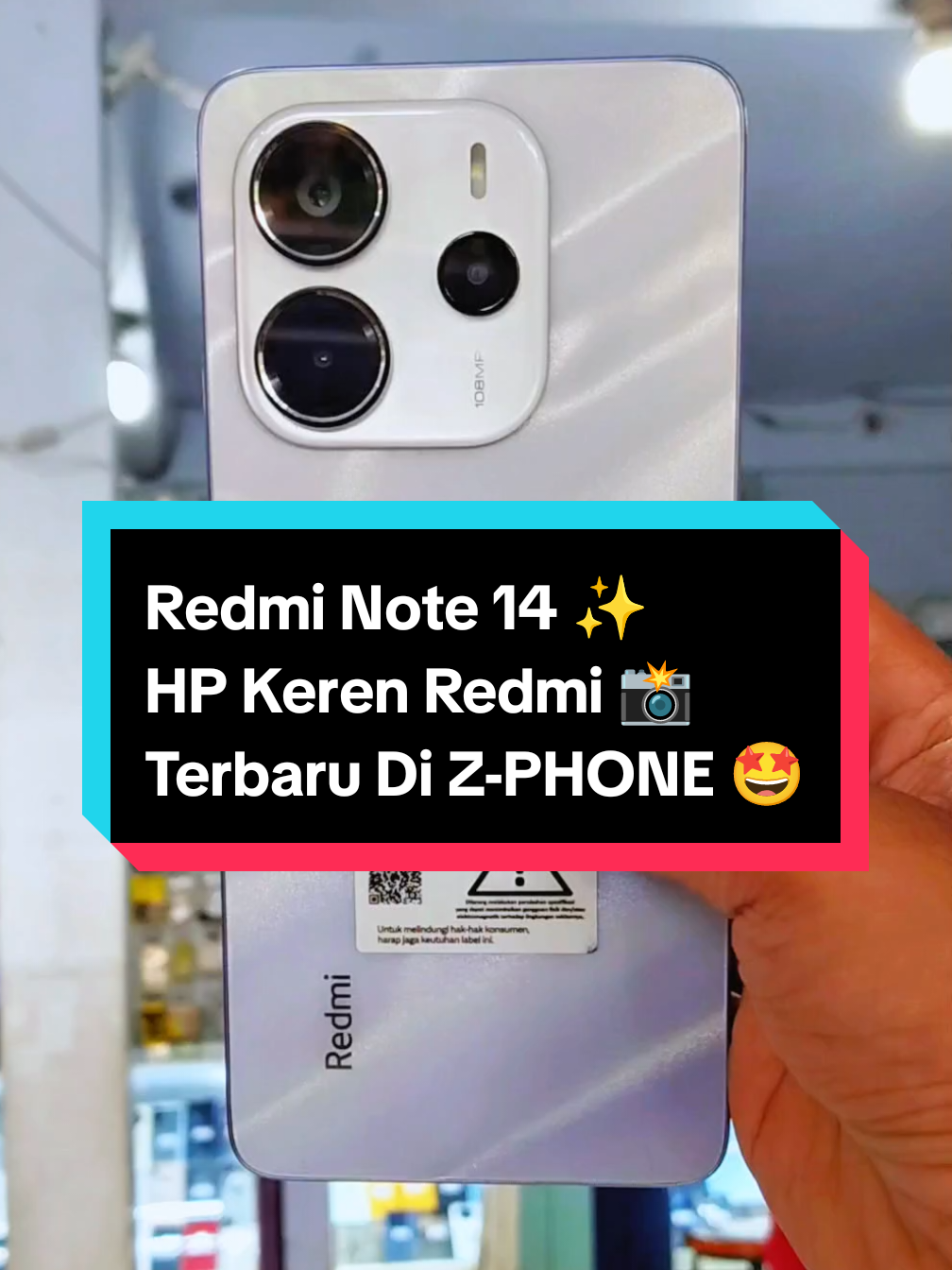 Pastinya fullset bergaransi. Ada GRATIS ONGKIR khusus pulau jawa dan DISKON ONGKIR 50% untuk luar jawa #hp #fyp #redmi #redminote14 #redmiindonesia #hpredmi #note14 