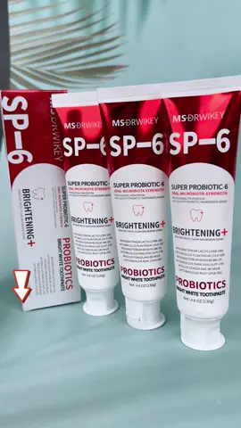 MSDRWIKEY SP-6 Probiotic Fresh Breath Toothpaste Set.#tiktok #tiktokshop #tips #tiktokshopfinds #sp6