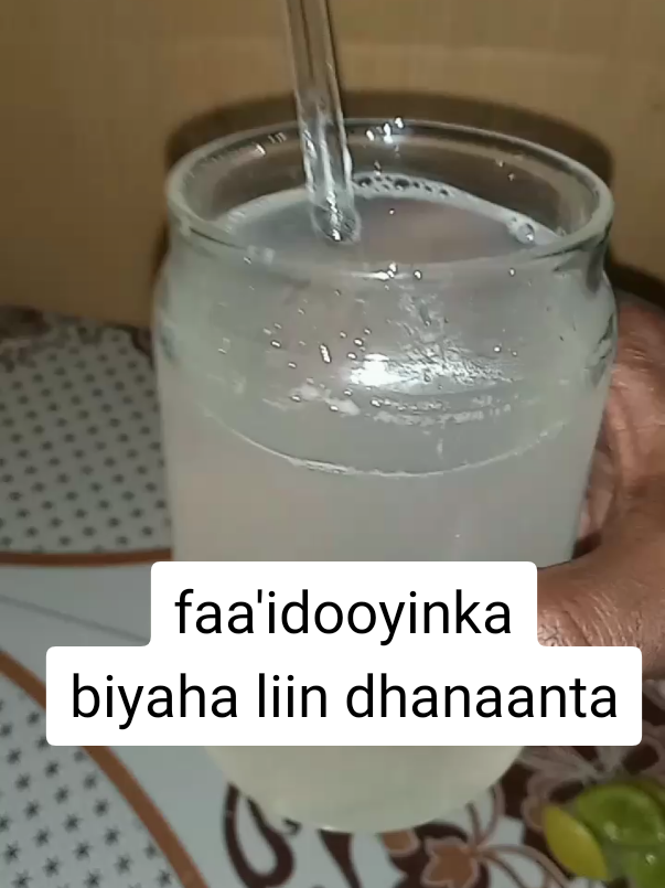 faa'idooyinka biyaha liin dhanaanta leh,benefits of lemon water. #lemonwater #liindhanaan #biyoliindhanaan #hpylori #caloosha #calooshahagaaji #caafimaad #alkalinevegan #alkalinefood 