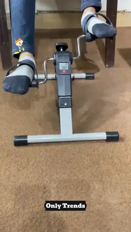 Stay active anywhere, anytime! 🚴‍♀️ The Portable & Foldable Mini Exercise Cycle is perfect for burning calories while working or relaxing at home. Compact, quiet & effective! ✨ #portable #bike #cycle #pedalexerciser #exercisebike  #fitnessathome 