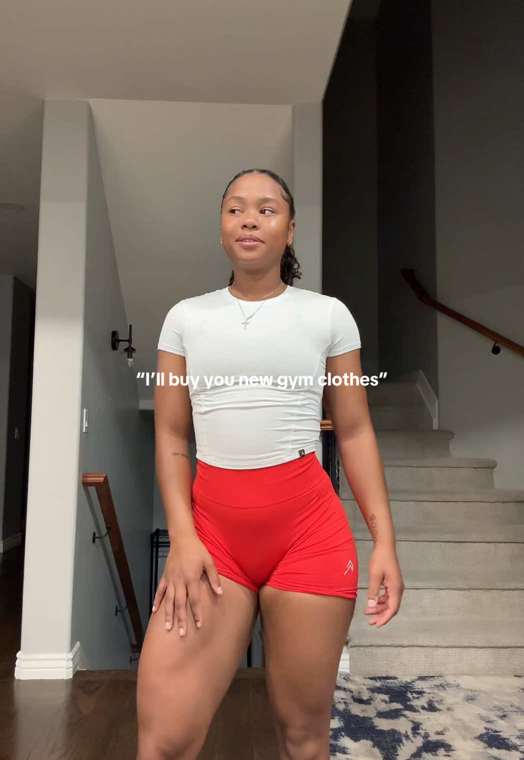 A new gym outfit always do it for me.                                                     #FitTok #GymTok #gymoutfit 