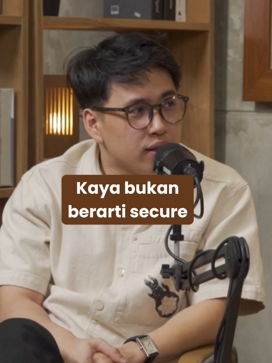 Kaya/berduit bukan berarti secure. #KecerdasanEmosional #EmotionalIntelligence 