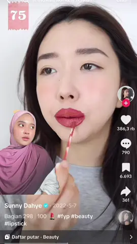 100 layer lipstik ☺️🤭🤣 wkwk jujur berat banget bibir mungil ku ga sanggup. Auto langsung bersiin deh pake micellar water kesayangan akuuu🥲🤍 Dan skrg makin Happy dia udh bisa dibeli di Alfamart😭❤️❤️❤️ #100layerschallenge #lipstik #micellarwater 
