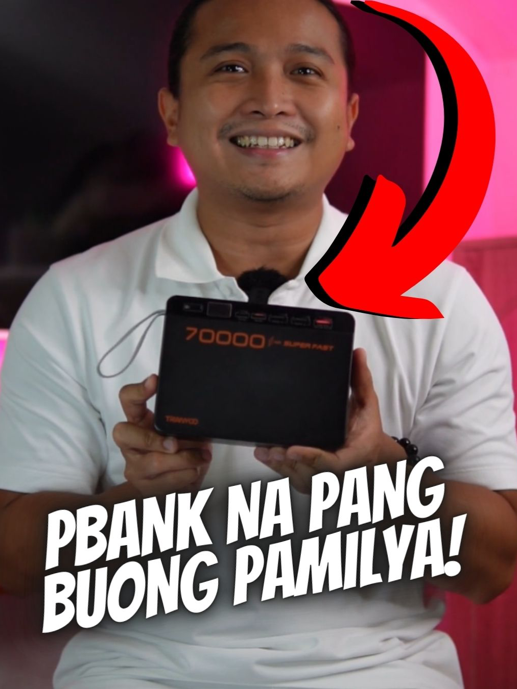 Powerbank na Pang Buong Pamilya na! Tranyoo 70000mAh Powerbank yan!