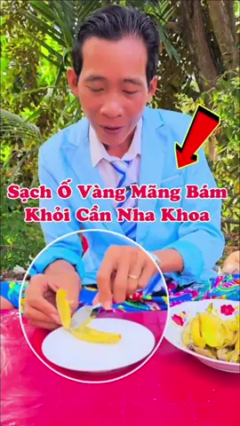 Ố Vàng Mãng Bám Hết Sạch Khỏi Cần Đến Nha Khoa #nhipsongmoi #mẹovặt  #nsm 