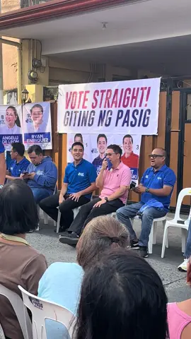 Hays! Mayor enebee 😍🥰 @Vico Sotto  #GitingNgPasig #MayorVico #Pasig #Caucus #BrgyManggahan #fyp #foryou 
