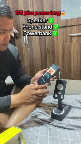 Wala kana hahanapin pa phone stand speaker powerbank na  3 in 1 😍 #phonestand #speaker #powerbank #fyp 