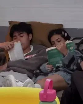 reading gives us some place to go when we have to stay where we are.  @Mahika @brent manalo  #mikbrent 