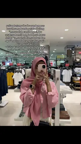 ibu” nya ga kenal tapi baik bgt 