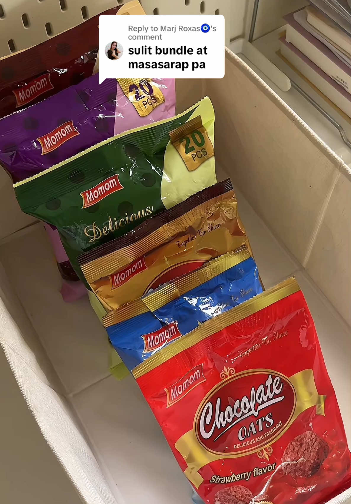 Replying to @Marj Roxas🧿 Yes, ₱149 lang naka Buy 3 Take 3 yan kaya super sulit! #chocolatesticks #assortedsnacks #buy3take3chocolatesticks #ubesticks #momomfood #snacks 