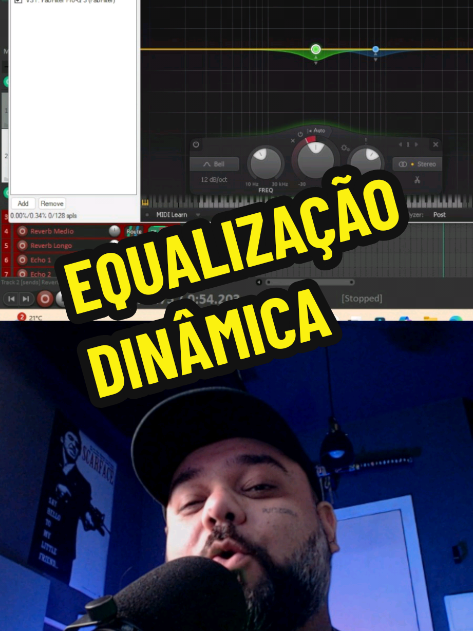 Dica de Mix! Equalização Dinâmica #equalização #mixagem #vocal #microfone #homestudio
