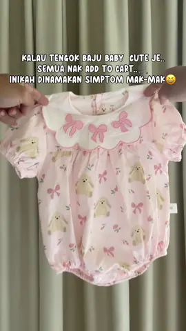 Memang simptom mak-mak mcm ni ye? 🤭 #bajubabygirl 