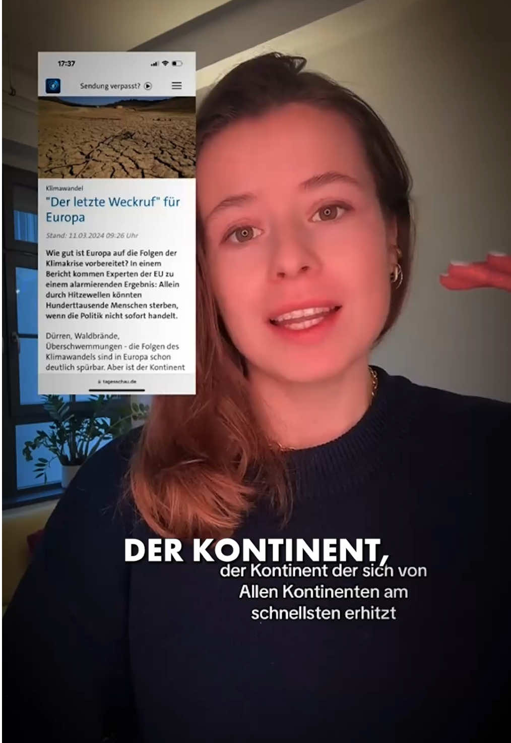 Mit Angst und Ideologie - so wie Luisa Neubauer oder die Grünen-Fraktionschefin es probieren - wird der #Klimawandel nicht aufzuhalten sein. #nius 