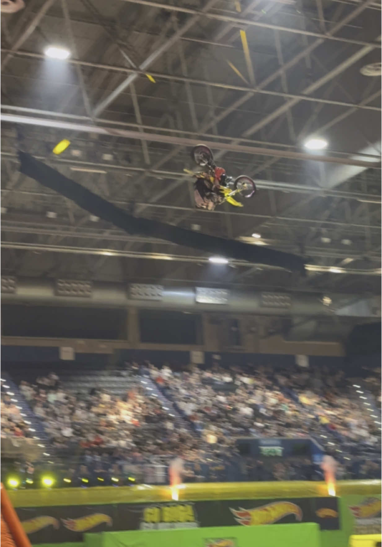My frontflip in Birmingham 🔥🇬🇧 #fmx #freestyle #motocross #frontflip #fyp #foryo #matejcesak #fun #jump #skills #trick #england #birmingham #czech #dirtbike 