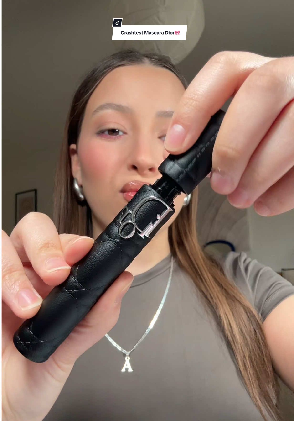 Le nouveau mascara @Diorbeauty on valide ?👀🎀  #fyp #cleangirl #cleangirlmakeup #makeup #grwm #mascara #mascarahacks #mascarareview #produitsoffert 