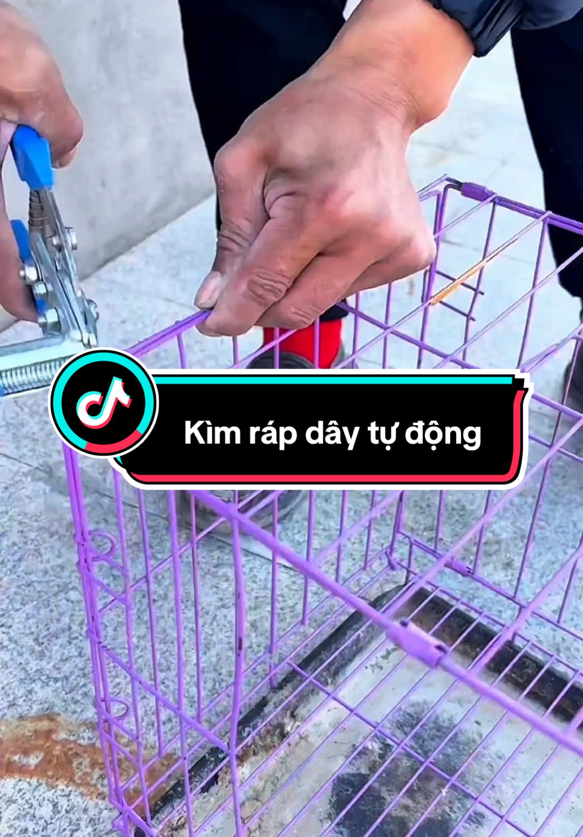 Kìm ráp buộc dây tự động nhanh #dodungtienich #kimraplongchim #kimraplongnhanh #xuhuong 