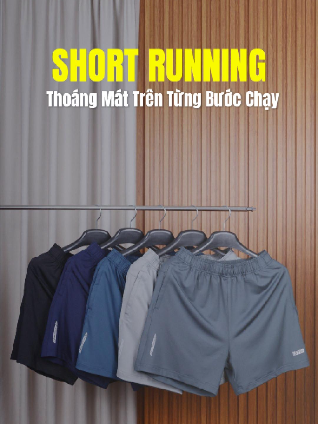Quần Short Running Năng Động Phong Cách, Vải Thun Lạnh Co Giãn 4 Chiều! #mentoris #trending #shortnamcaocap #thunlanh #quandui #quanduinam