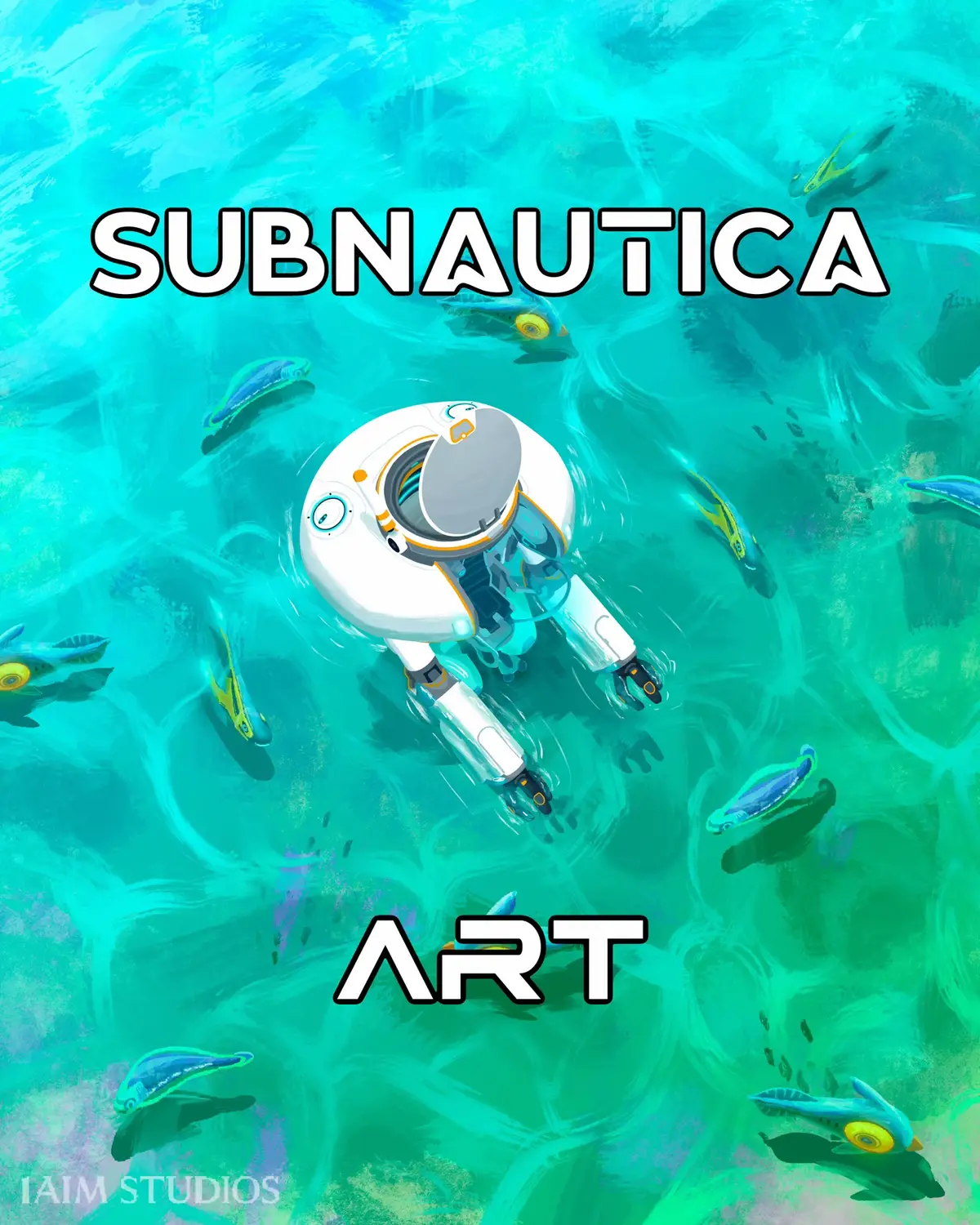 Subnautica prawn suit art! This and many other subnautica posters are avaible on INPRNT, link is in my bio! #art #digitalart #artist #drawing #drawings #landscape #landscapeart #landscapedrawing #fantasyartists #wallpaper #procreate #wallpaper #subnautica