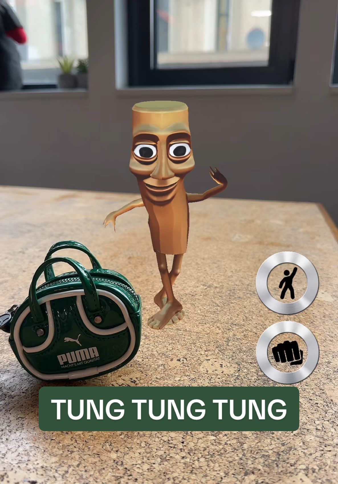 TUNG TUNG TUNG TUNG 🪵 #PUMA #tungtungtung 